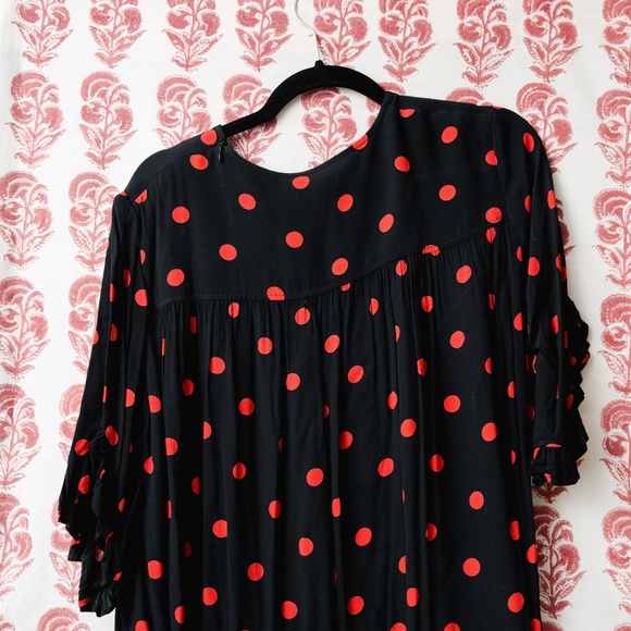 sweet polka dot springy GANNI dress - Picture 6 of 7